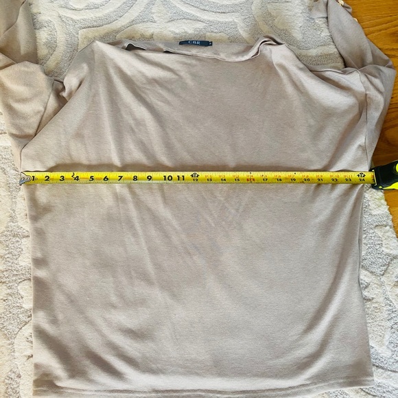 NEW off shoulder button sweater - Picture 6 of 8